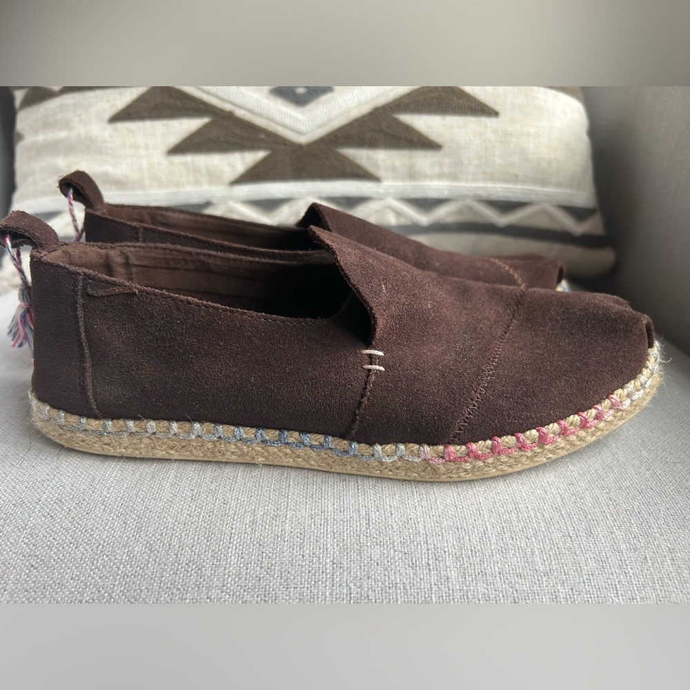 Tom's Suede Espadrille